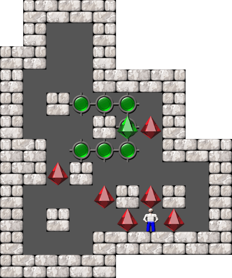 Sokoban Kevin 10 level 78